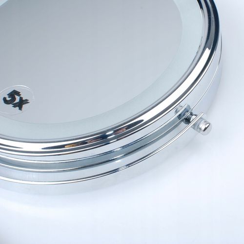 Podświetlane lusterko do makijażu kosmetyczne obrotowe obustronne LED na Arena.pl