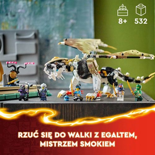 LEGO NINJAGO SMOCZY MISTRZ EGALT 71809 ZESTAW KLOCKÓW 8+ PREZENT na Arena.pl
