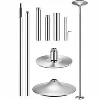 RURA POLE DANCE DO TAŃCA RURKA OBROTOWO-STATYCZNA REGULOWANA 225-270 CM