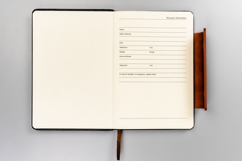 notes ptn not-9-6430 black-brown zdjęcie 4