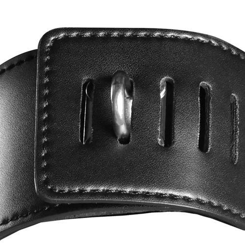 head harness with zip up mouth and lock   black na Arena.pl
