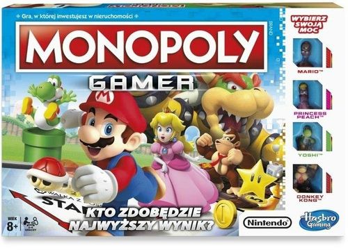 HASBRO gra Monopoly Gamer Nintendo Mario na Arena.pl