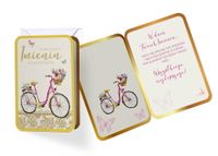 Karnet Imieniny (damskie, rower)
