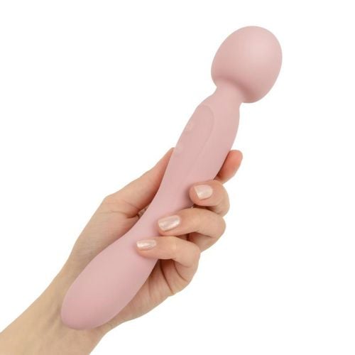 good vibes only - simi - double sided wand vibrator - pink na Arena.pl
