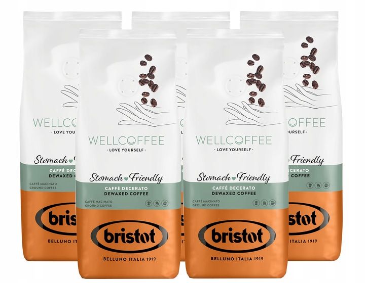 Kawa mielona Bristot Wellcaffe 200g zdjęcie 3