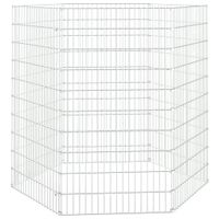 6-panelowa klatka dla królika, 54x100 cm, galwanizowane żelazo