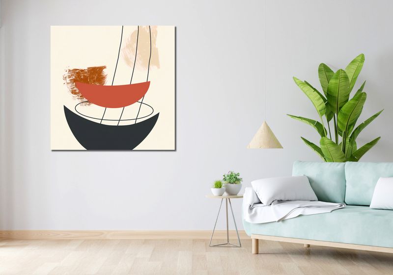 Obraz 100x100cm Wiatr w Żaglu zdjęcie 2