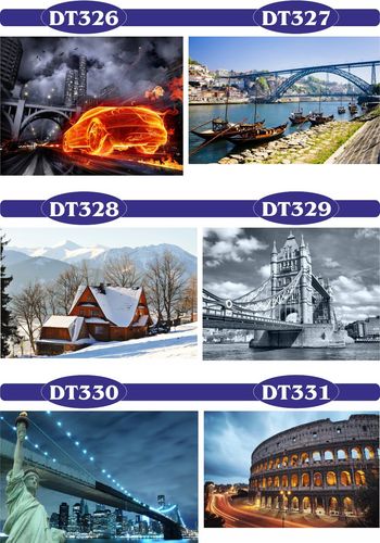 FOTOTAPETA 3D uliczka miasta mosty Paryż Eiffla na Arena.pl