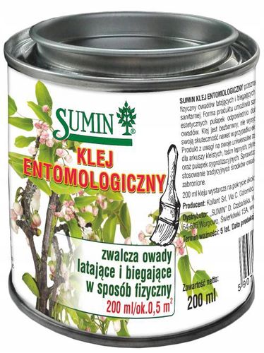 KLEJ ENTOMOLOGICZNY ZWALCZA OWADY SZKODNIKI SUMIN 200 ml x 2 na Arena.pl