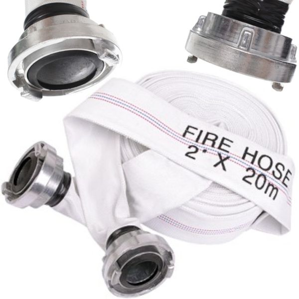 Wąż strażacki do wody,szamba 2" 20m zdjęcie 8