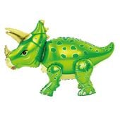 balon foliowy dinozaur zielony 55x91cm urodziny