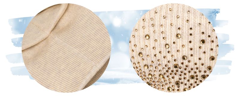 czapka ptn hat-01-7484 beige zdjęcie 10