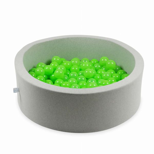 Kulki do zabawy ø7cm 150szt seledynowe zdjęcie 3