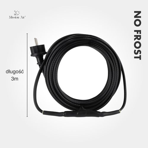 KABEL GRZEWCZY PRZEWÓD GRZEJNY Z TERMOSTATEM do rur rynny dachu 16W/m na Arena.pl