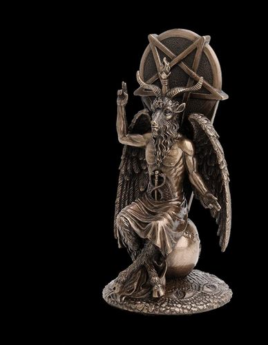 FIGURKA Baphomet siedzący na globusie VERONESE WU77950A1 na Arena.pl