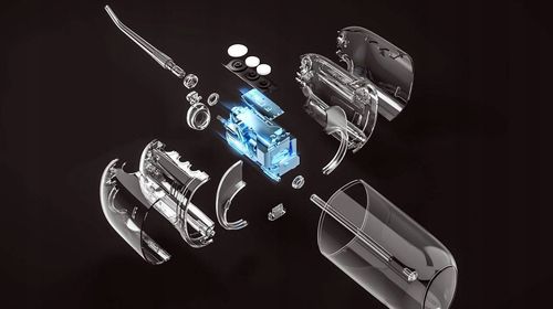 Bezprzewodowy irygator do zębów SHONA S200 PRO z etui i 4 końcówkami na Arena.pl