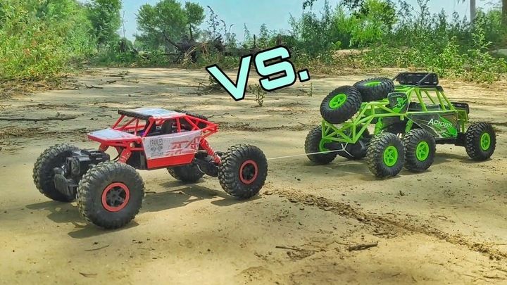 SAMOCHÓD RC ROCK CRAWLER 4x4 DWA SILNIKI AUTO TERENOWY zdjęcie 2