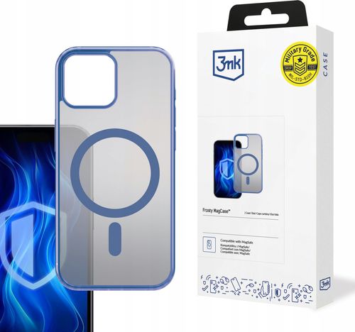 apple iphone 12 pro max - 3mk frosty magcase blue na Arena.pl