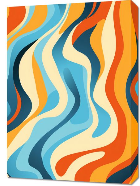 Obraz 50x70cm Tańczące Fale zdjęcie 1