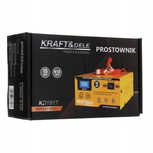 Prostownik MIKROPROCESOROWY Akumulatorowy 6V / 12V na Arena.pl