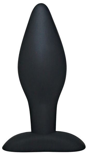 Korek analny Silicone Butt Plug Black 12 cm zdjęcie 3