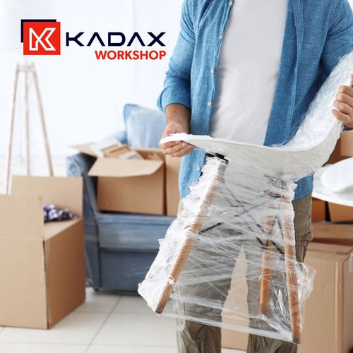 KADAX 4x Folia Stretch Strecz Bezbarwna 3kg xl na Arena.pl