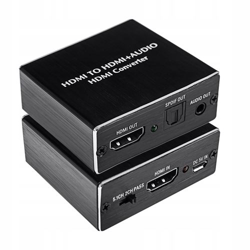 Extractor HDMI-HDMI +Audio SPDIF/jack 3,5 SPH-AE02 na Arena.pl