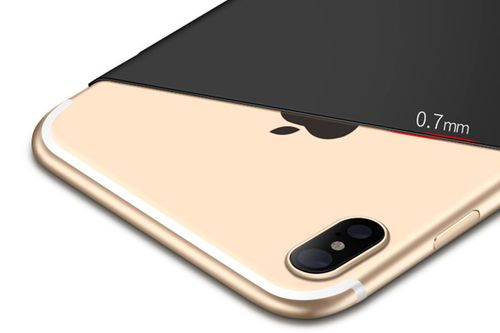 Etui MSVII Thin Case do Apple iPhone X Czerwone na Arena.pl