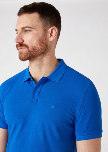 MĘSKIE POLO WRANGLER SS POLO WRANGLER BLUE W7MJK4X05 M na Arena.pl