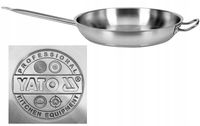 YATO PATELNIA GASTRONOMICZNA INDUKCJA GAZ PRO 36CM