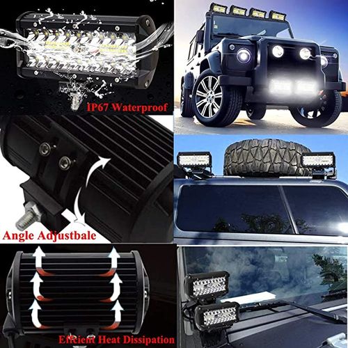 LAMPA ROBOCZA HALOGEN LED 120W SZPERACZ NAŚWIETLACZ WODOODPORNA 40 DIOD na Arena.pl