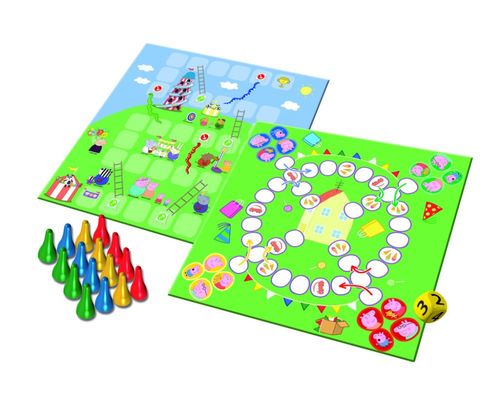 gra 2w1 chińczyk/ węże i drabiny peppa 02067 na Arena.pl