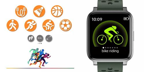 smartwatch rubicon rnce58 dark green na Arena.pl