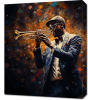 Obraz 50x60cm Symfonia na Trąbce