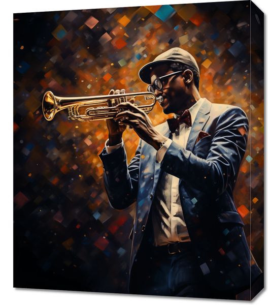 Obraz 50x60cm Symfonia na Trąbce zdjęcie 1