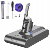 Gratis + Uniwersalna Wydajna Bateria Akumulator do Dyson V8 SV10 6000mAh