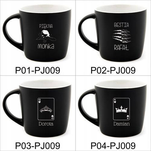 KUBEK CERAMICZNY Z GRAWEREM DO KAWY HERBATY 350 ML z imieniem prezent na Arena.pl