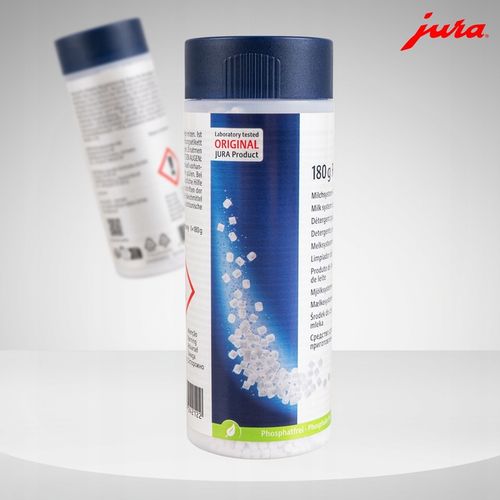 TABLETKI PREPARAT ŚRODEK DO CZYSZCZENIA SYSTEMU MLECZNEGO MLEKA JURA 180G na Arena.pl