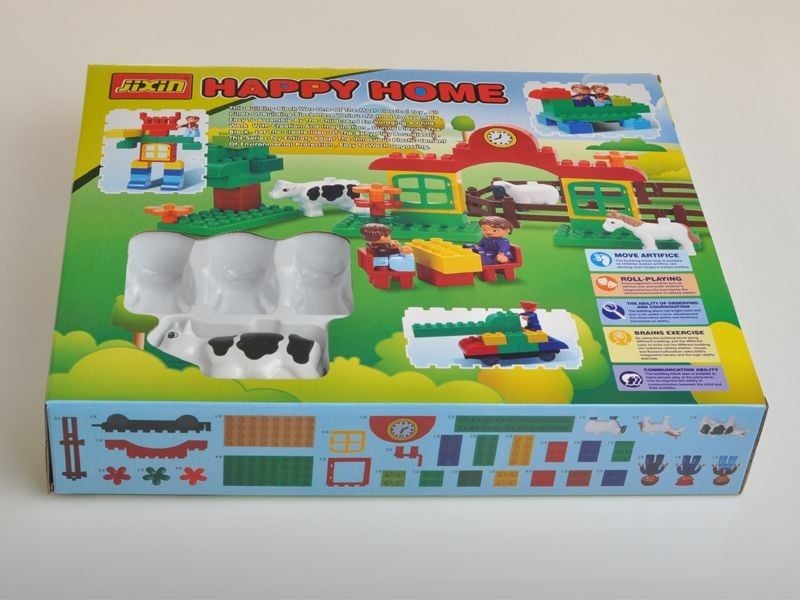 Edukacyjne Klocki 5188A - Bez Ludzików zdjęcie 1