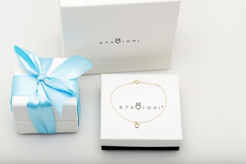 złota bransoletka z serduszkiem  bzg6120 na Arena.pl