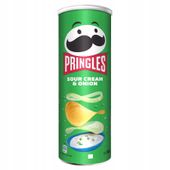 Pringles Sour cream&onion Chipsy o smaku cebulowo-śmietanowym 165 g