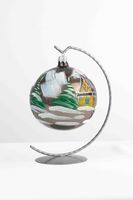 Opal Bombka na Boże Narodzenie na Stojaku 100