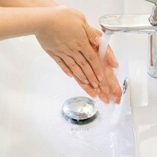 Korek umywalkowy automatyczny bez przelewu klik klak chrom srebrny mosiężny na Arena.pl