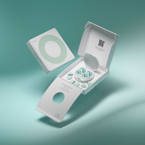 Zatyczki Wyciszające do Uszu LOOP QUIET 2.0 Mint | -24db zdjęcie 3