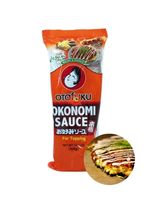 Sos japoński polewa do okonomiyaki takoyaki wegański topping słodko słony otafuku 300g