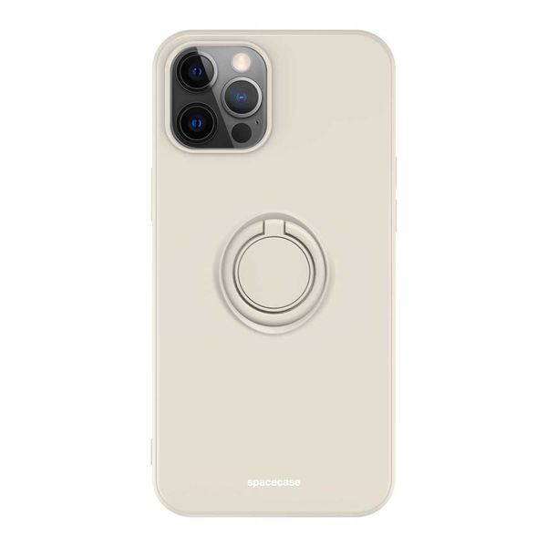 Spacecase Silicone Ring Iphone 12 Pro Max Bone zdjęcie 7