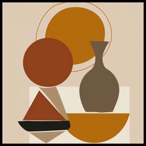 Plakat 60x60cm Geometryczna Utrata na Arena.pl