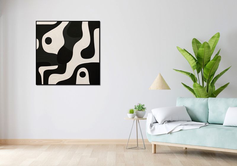 Plakat 90x90cm Kontrastowa Harmonia zdjęcie 4