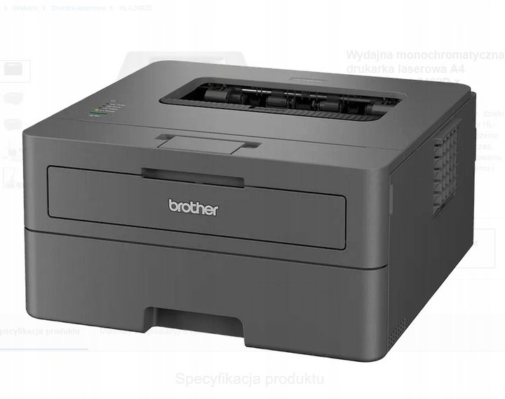 BROTHER HL-L2402D DUPLEX LASER MONO zdjęcie 3