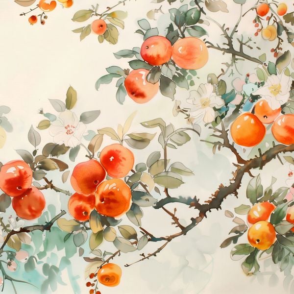 Plakat 50x50cm Persymony zdjęcie 1